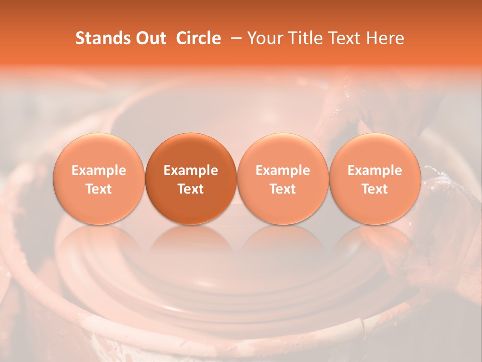 Horizontal Ceramic Retail PowerPoint Template