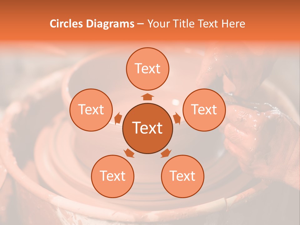 Horizontal Ceramic Retail PowerPoint Template