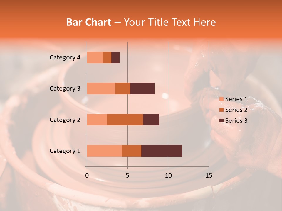 Horizontal Ceramic Retail PowerPoint Template