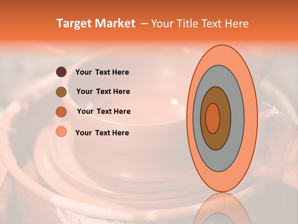 Horizontal Ceramic Retail PowerPoint Template