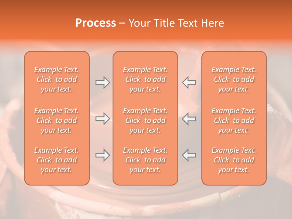 Horizontal Ceramic Retail PowerPoint Template
