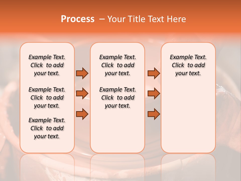 Horizontal Ceramic Retail PowerPoint Template