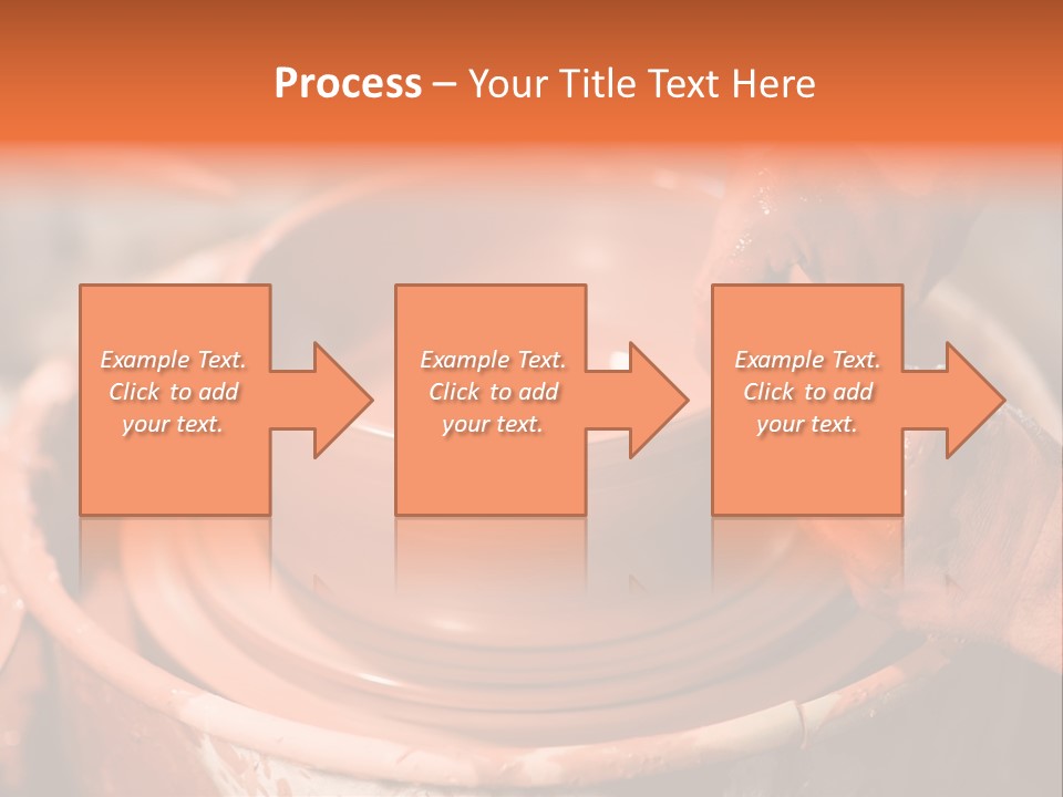 Horizontal Ceramic Retail PowerPoint Template