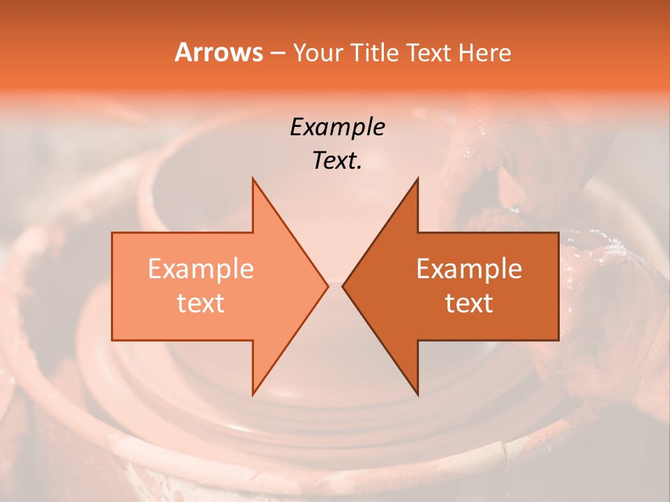 Horizontal Ceramic Retail PowerPoint Template