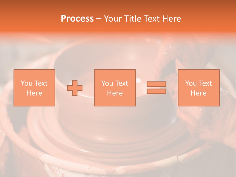Horizontal Ceramic Retail PowerPoint Template
