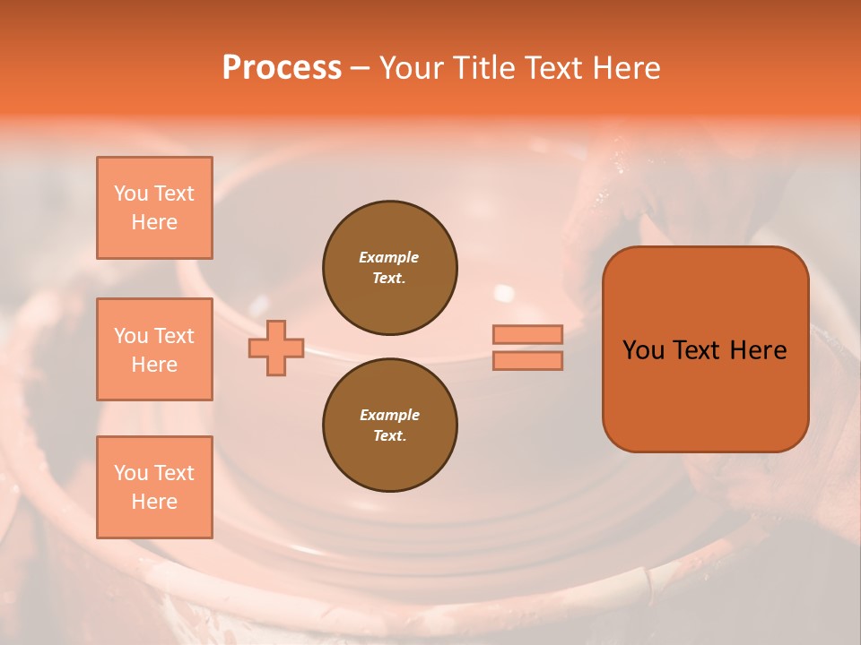 Horizontal Ceramic Retail PowerPoint Template