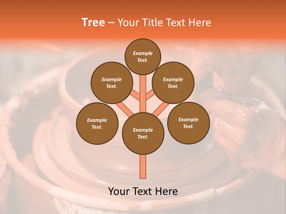 Horizontal Ceramic Retail PowerPoint Template