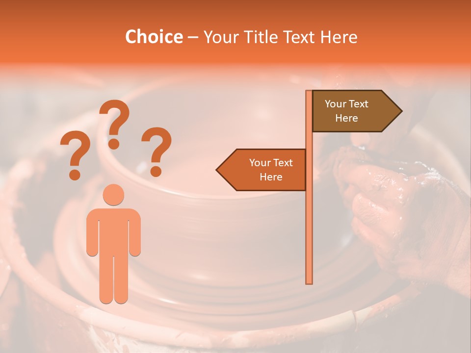 Horizontal Ceramic Retail PowerPoint Template
