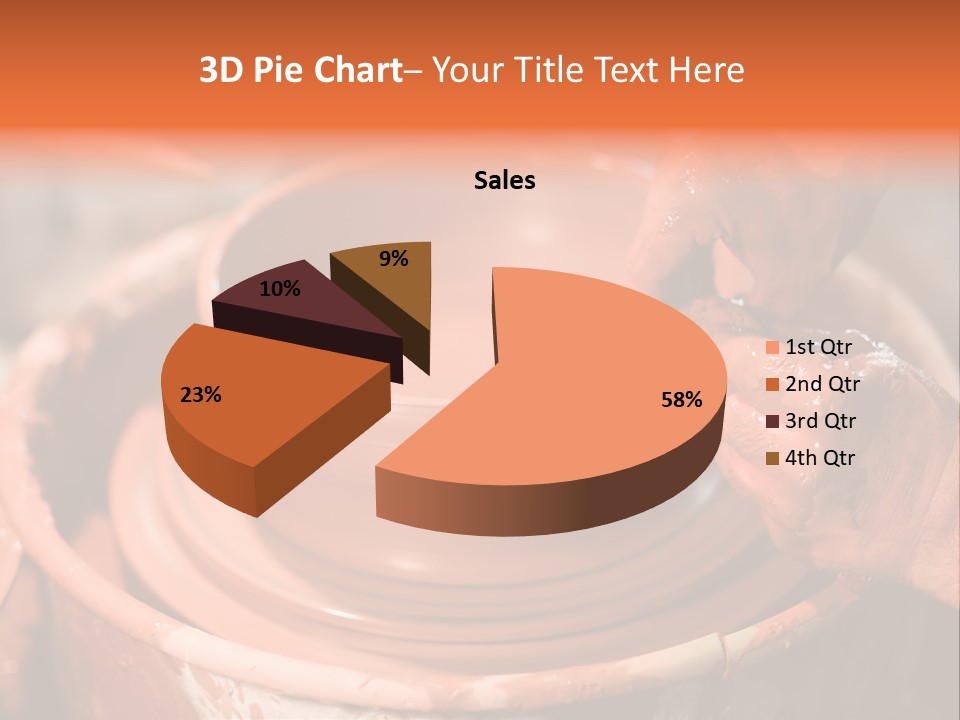 Horizontal Ceramic Retail PowerPoint Template