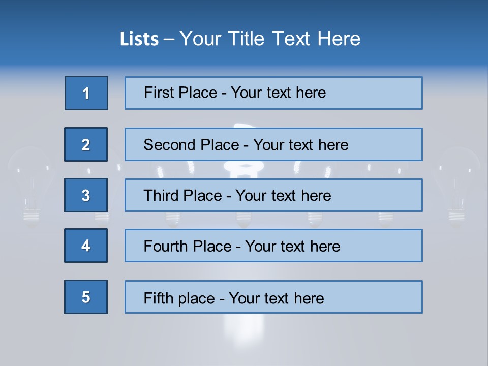 Lightbulb Idea Invention PowerPoint Template