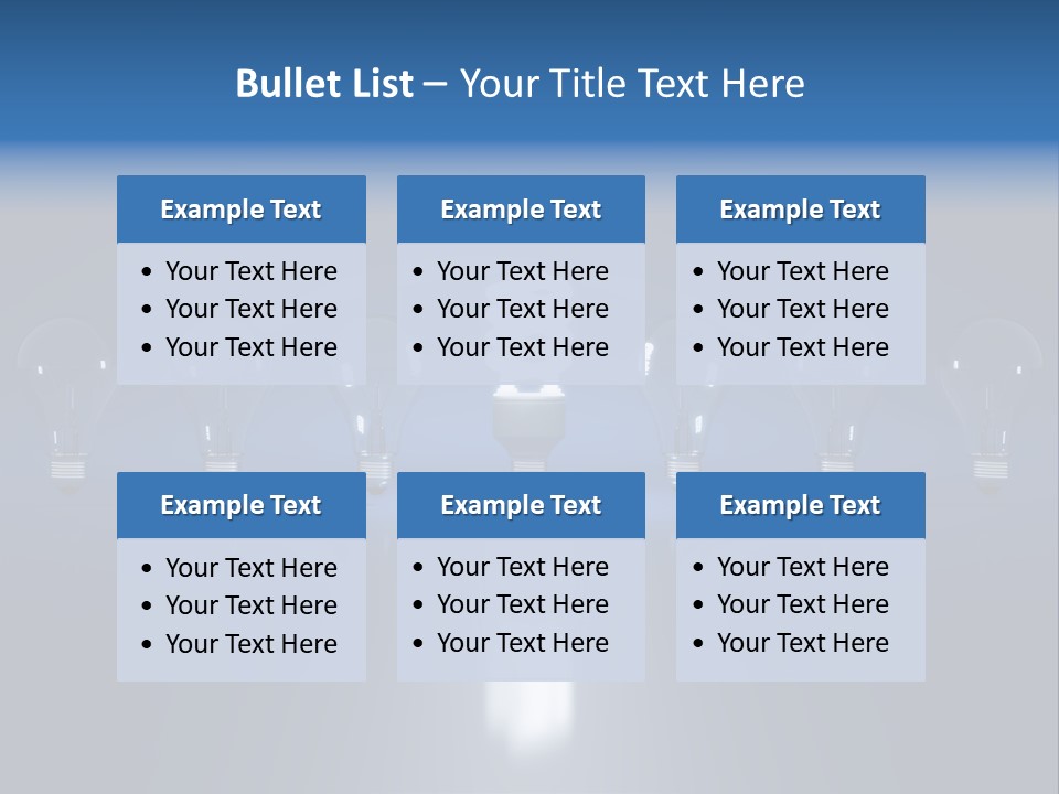Lightbulb Idea Invention PowerPoint Template