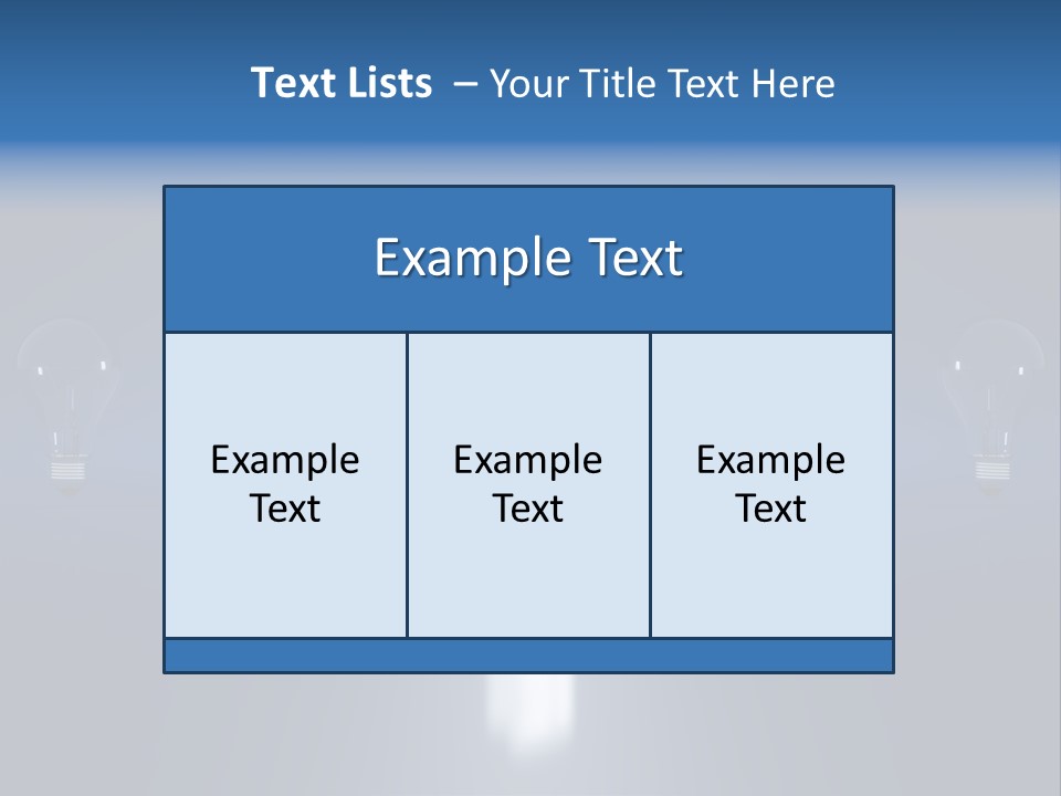 Lightbulb Idea Invention PowerPoint Template