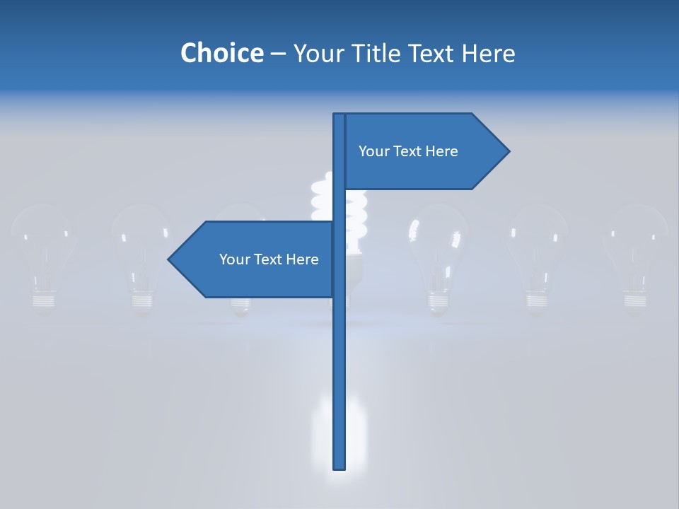 Lightbulb Idea Invention PowerPoint Template