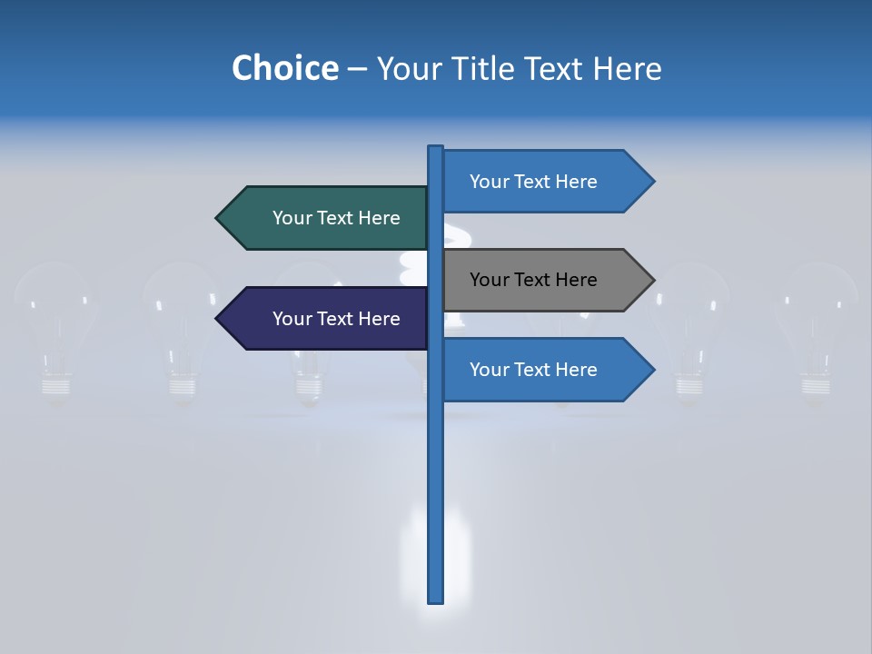 Lightbulb Idea Invention PowerPoint Template