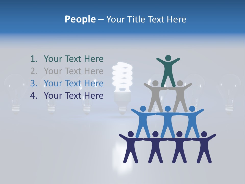 Lightbulb Idea Invention PowerPoint Template