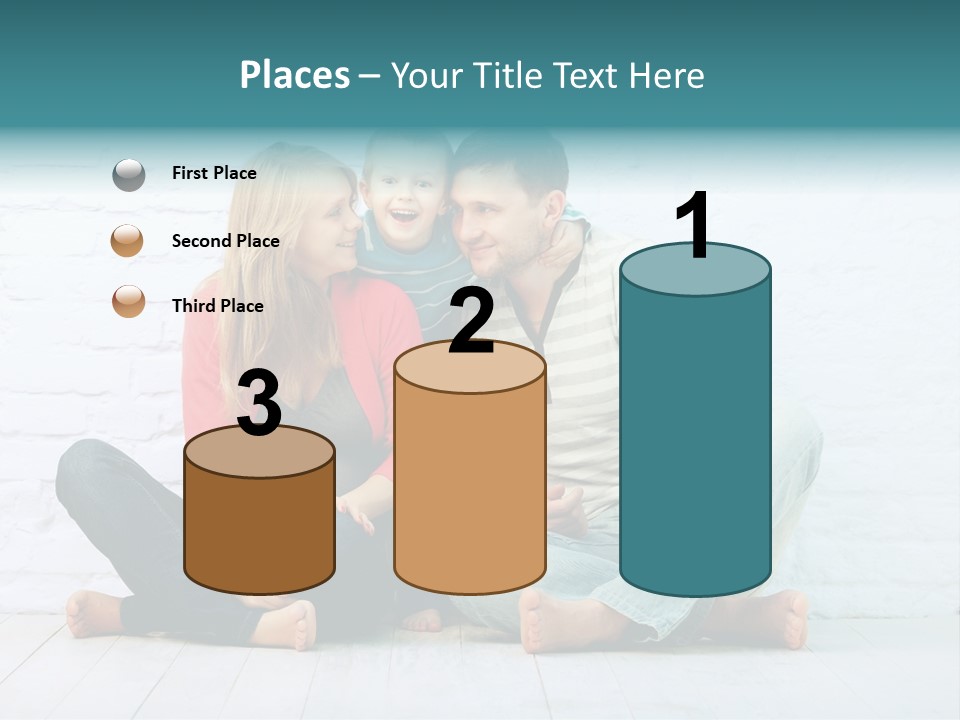 Man Husband Blond PowerPoint Template