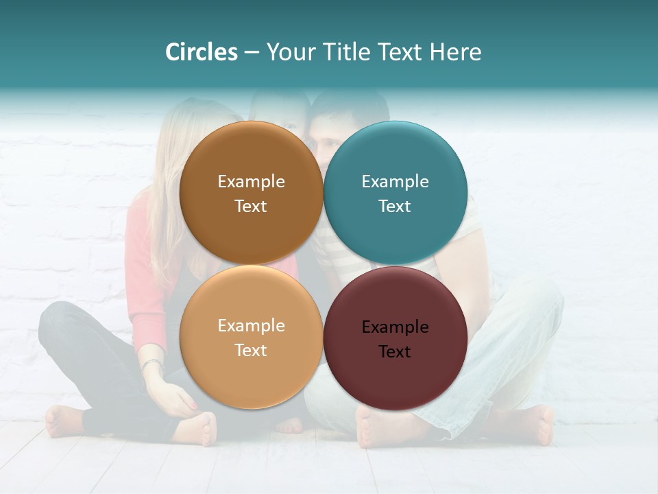 Man Husband Blond PowerPoint Template