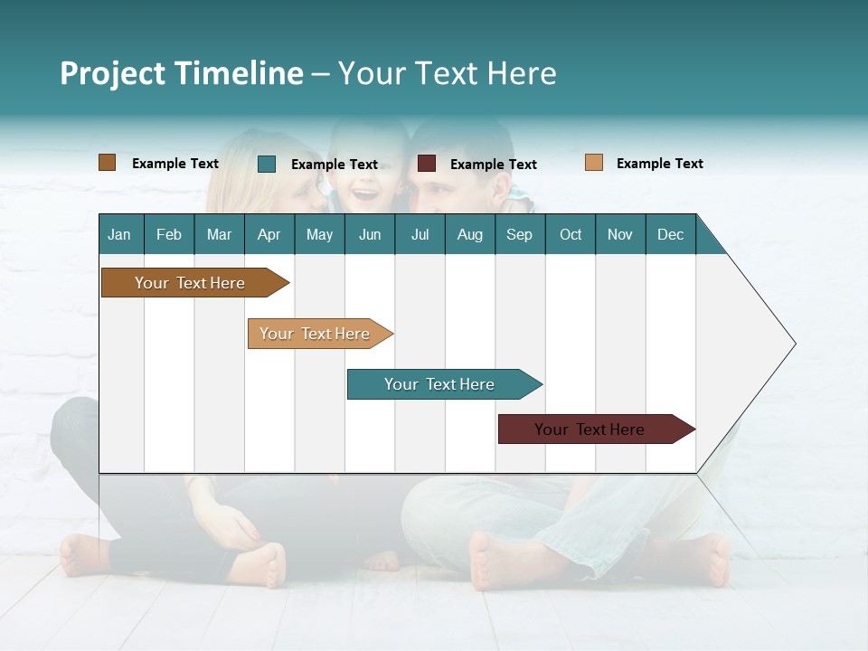 Man Husband Blond PowerPoint Template