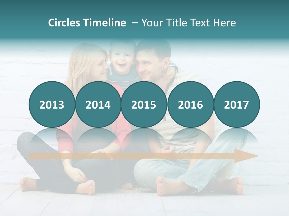 Man Husband Blond PowerPoint Template