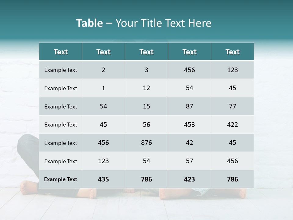 Man Husband Blond PowerPoint Template