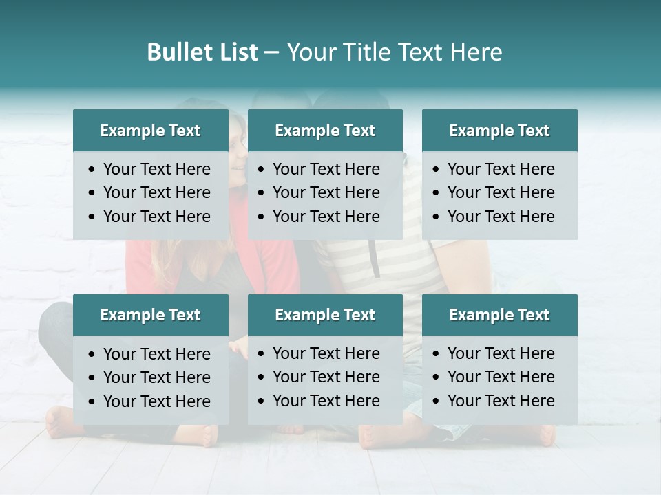 Man Husband Blond PowerPoint Template