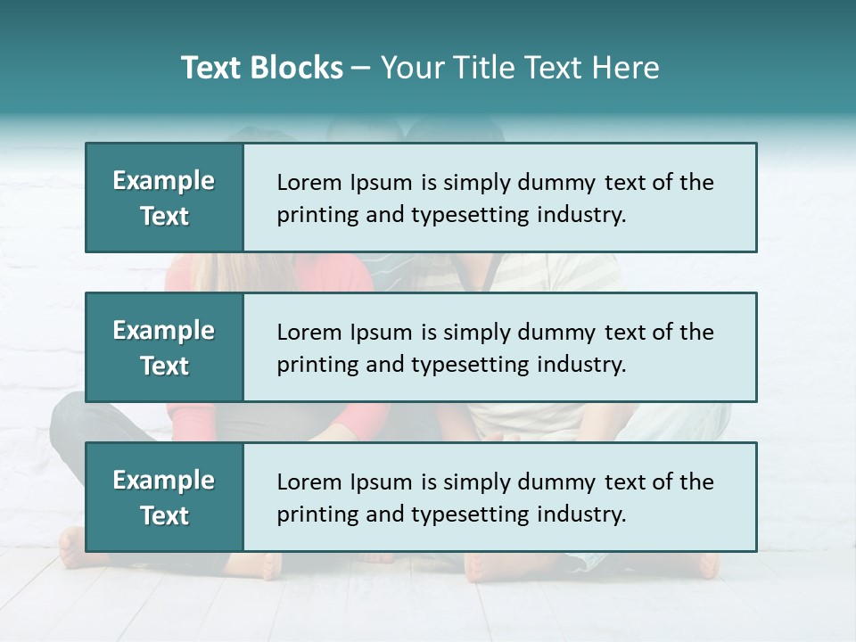 Man Husband Blond PowerPoint Template