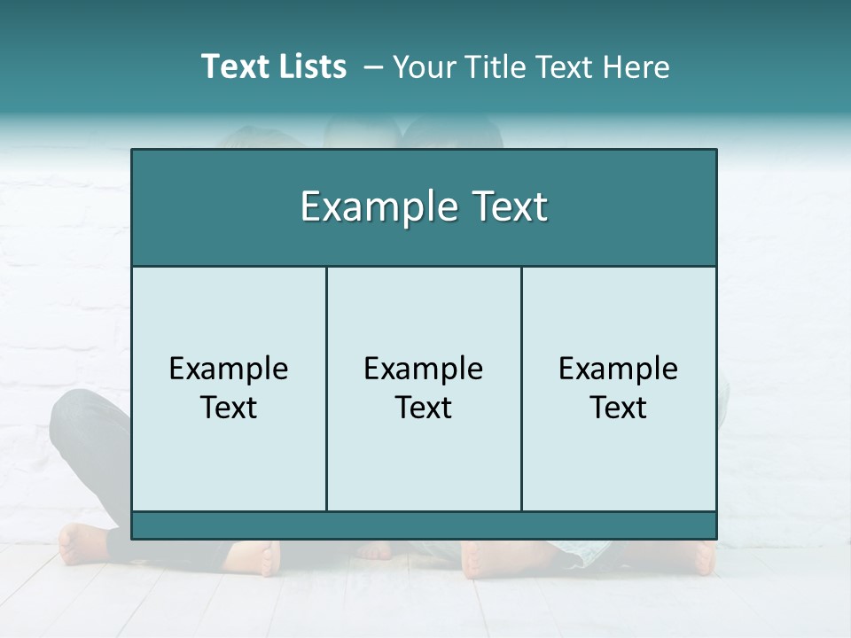 Man Husband Blond PowerPoint Template