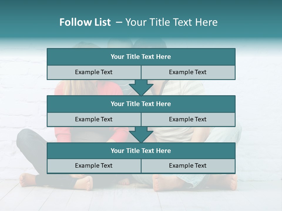 Man Husband Blond PowerPoint Template