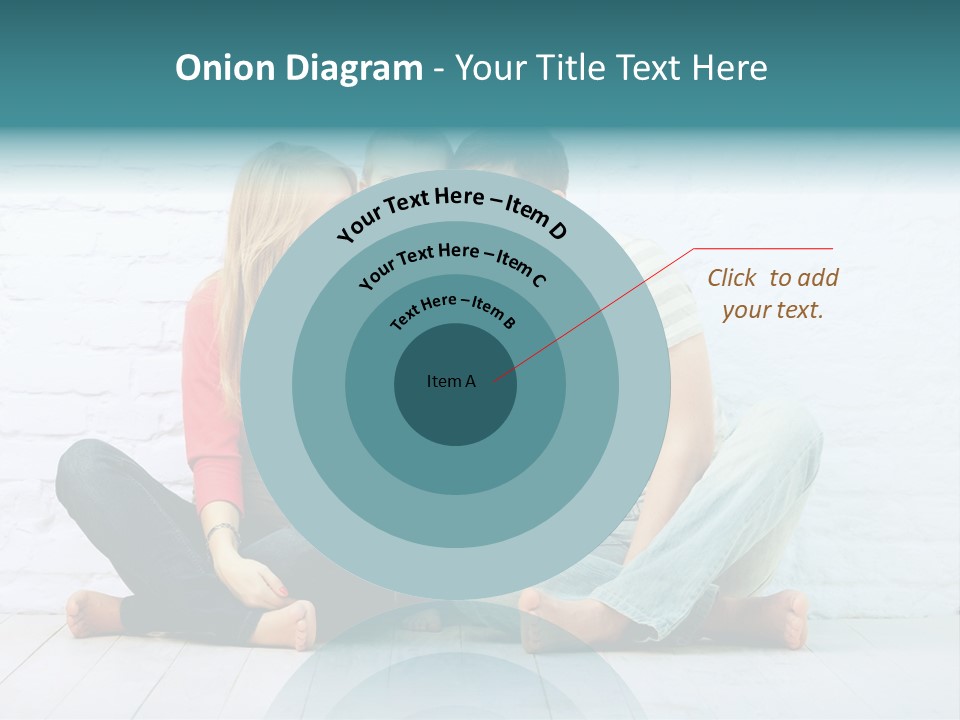 Man Husband Blond PowerPoint Template