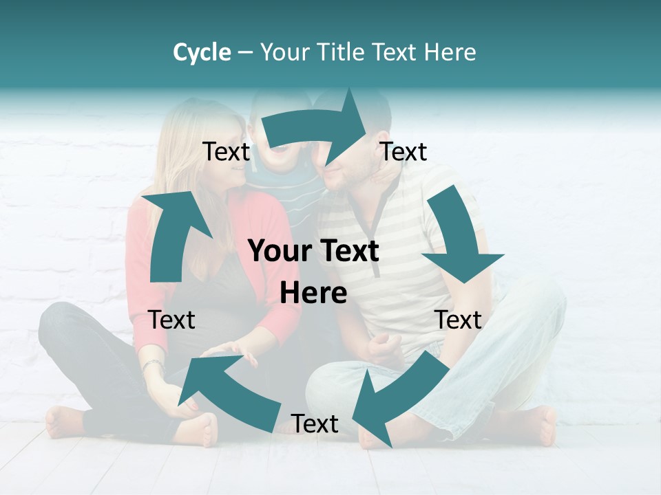 Man Husband Blond PowerPoint Template