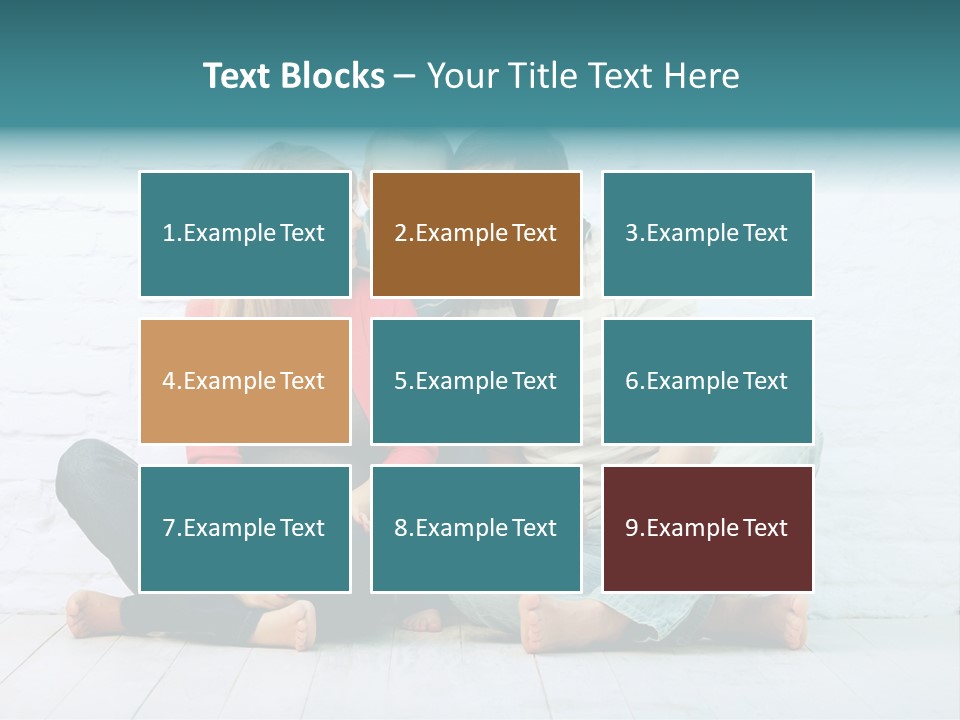 Man Husband Blond PowerPoint Template