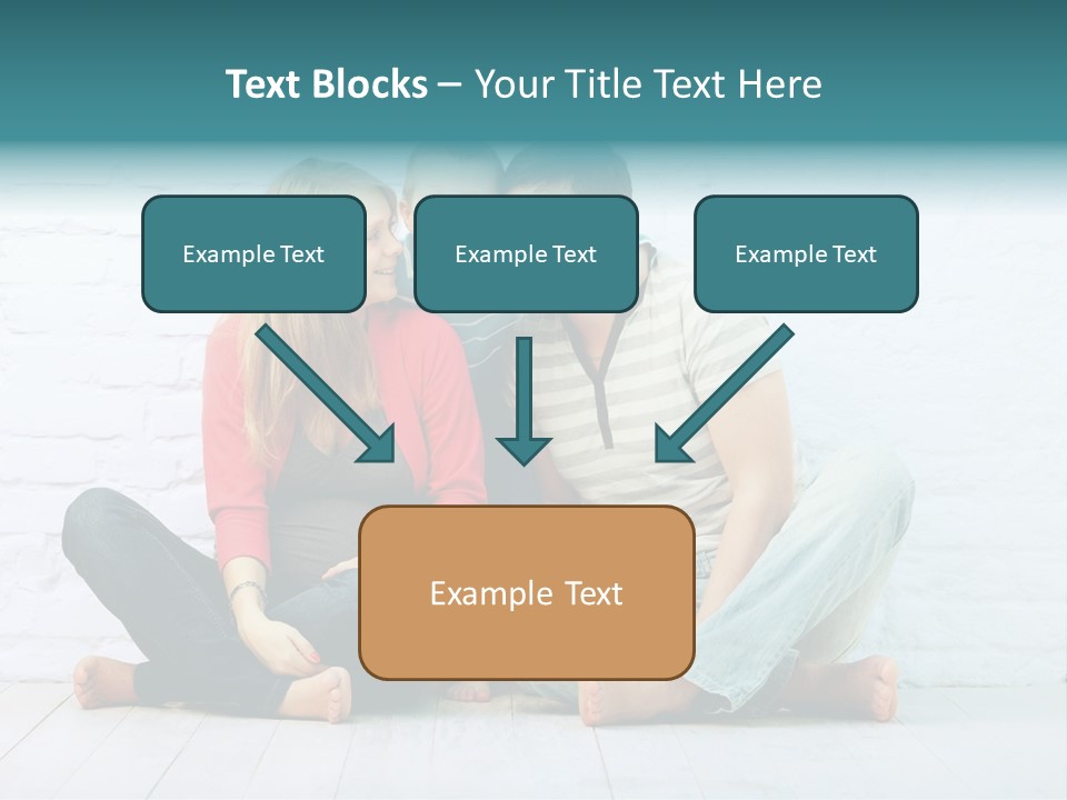 Man Husband Blond PowerPoint Template