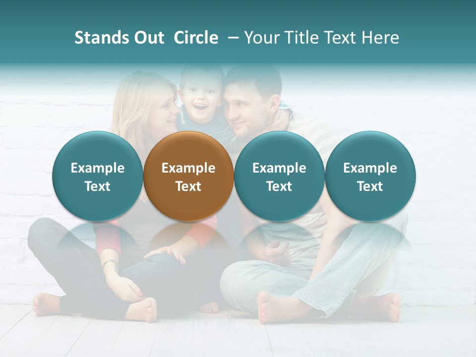 Man Husband Blond PowerPoint Template