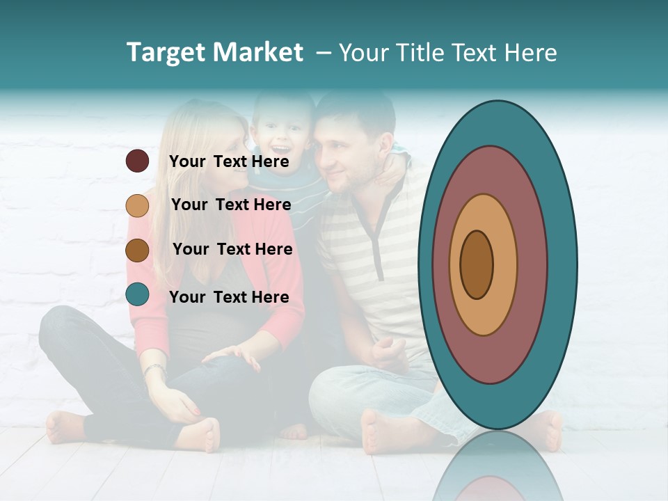 Man Husband Blond PowerPoint Template