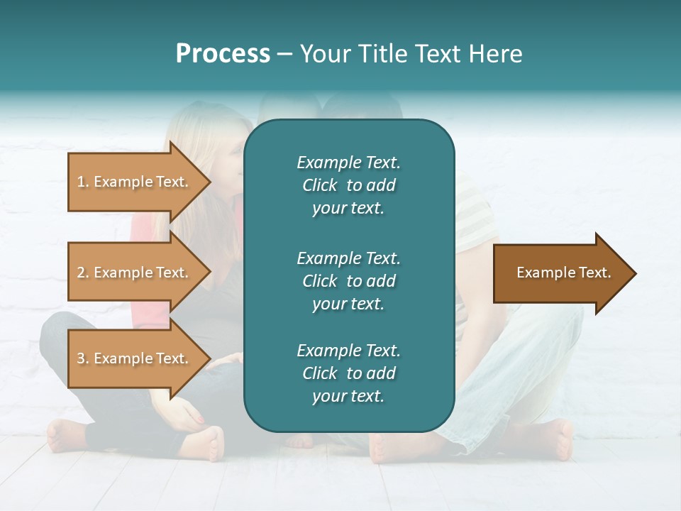 Man Husband Blond PowerPoint Template