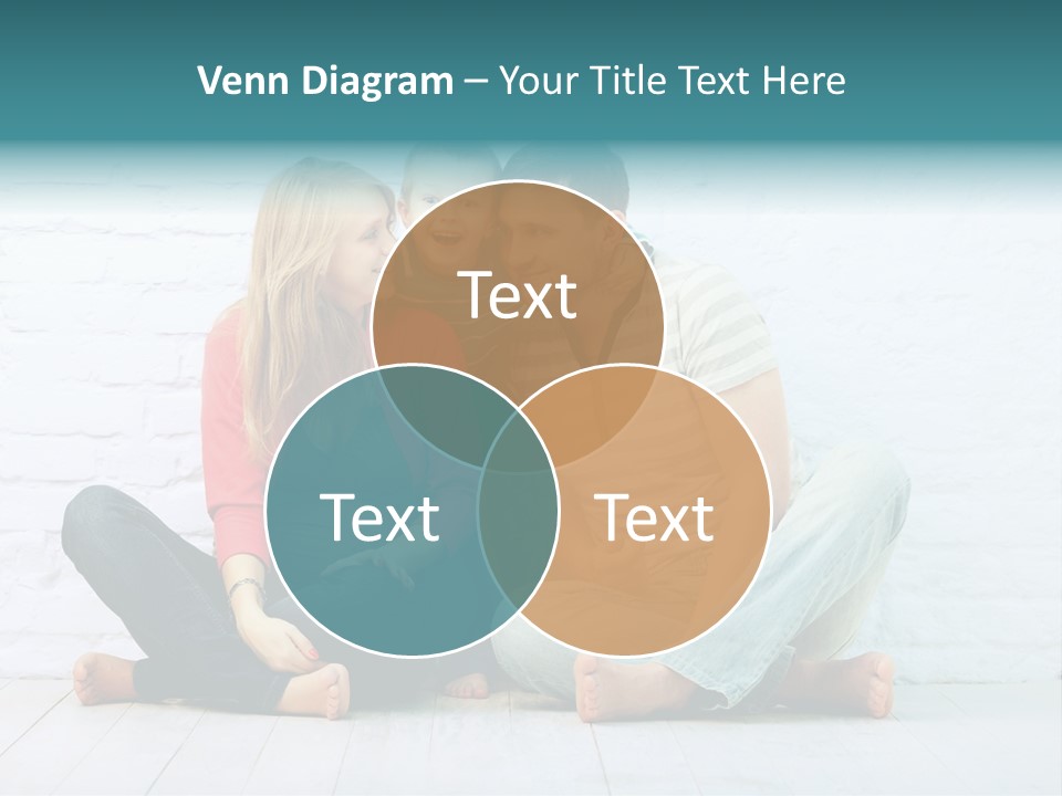 Man Husband Blond PowerPoint Template