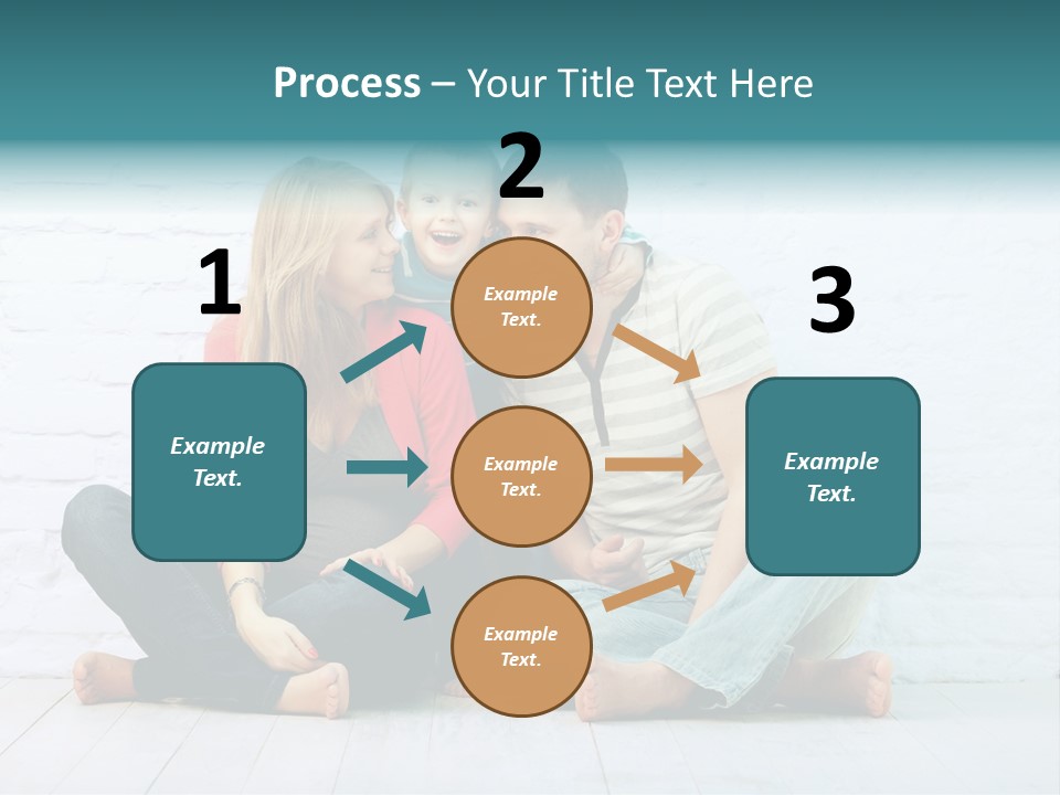 Man Husband Blond PowerPoint Template