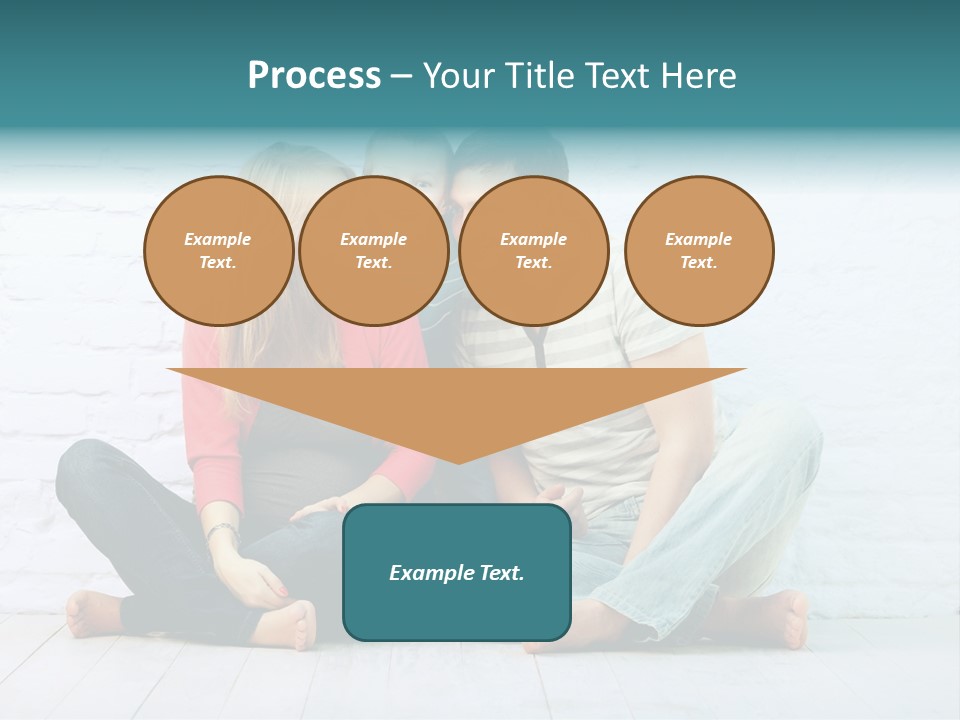 Man Husband Blond PowerPoint Template