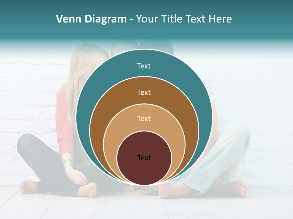 Man Husband Blond PowerPoint Template