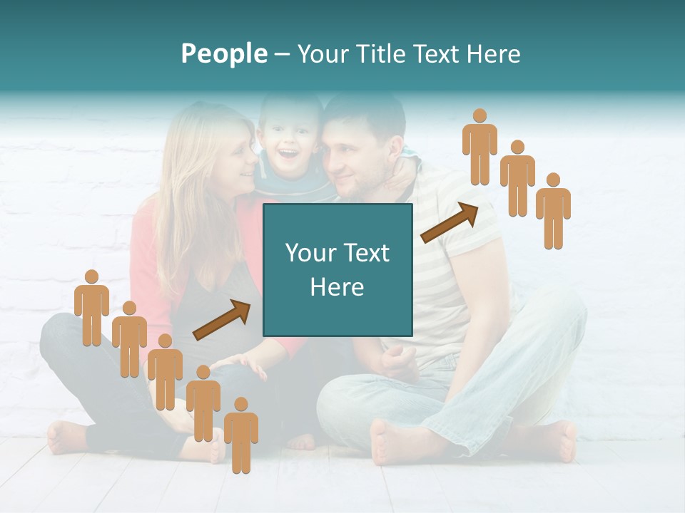 Man Husband Blond PowerPoint Template