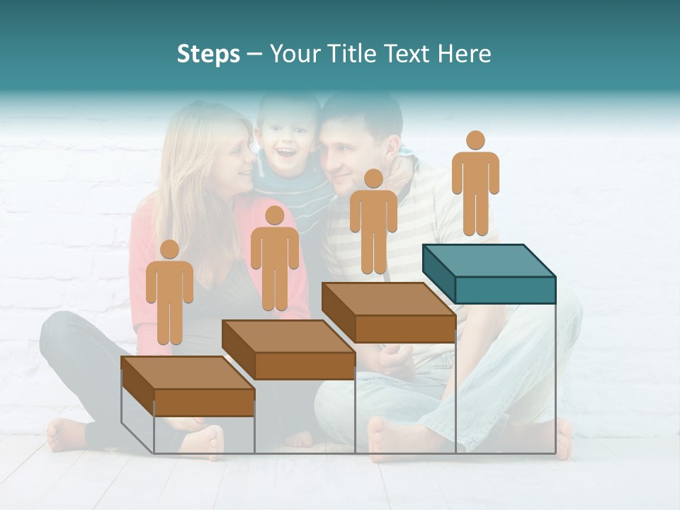 Man Husband Blond PowerPoint Template