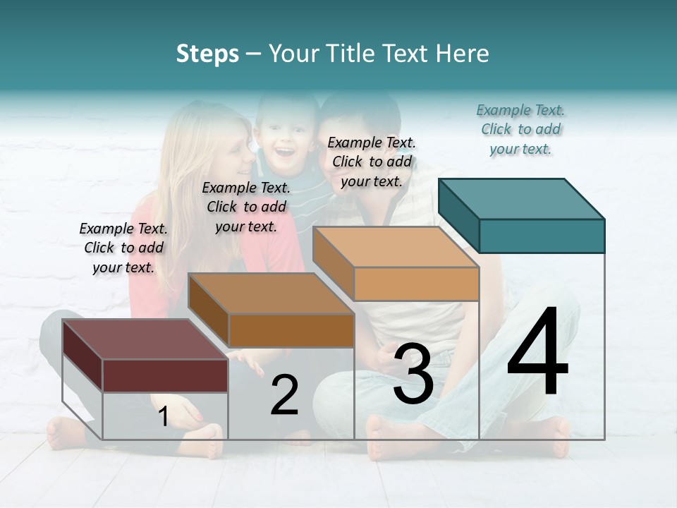 Man Husband Blond PowerPoint Template