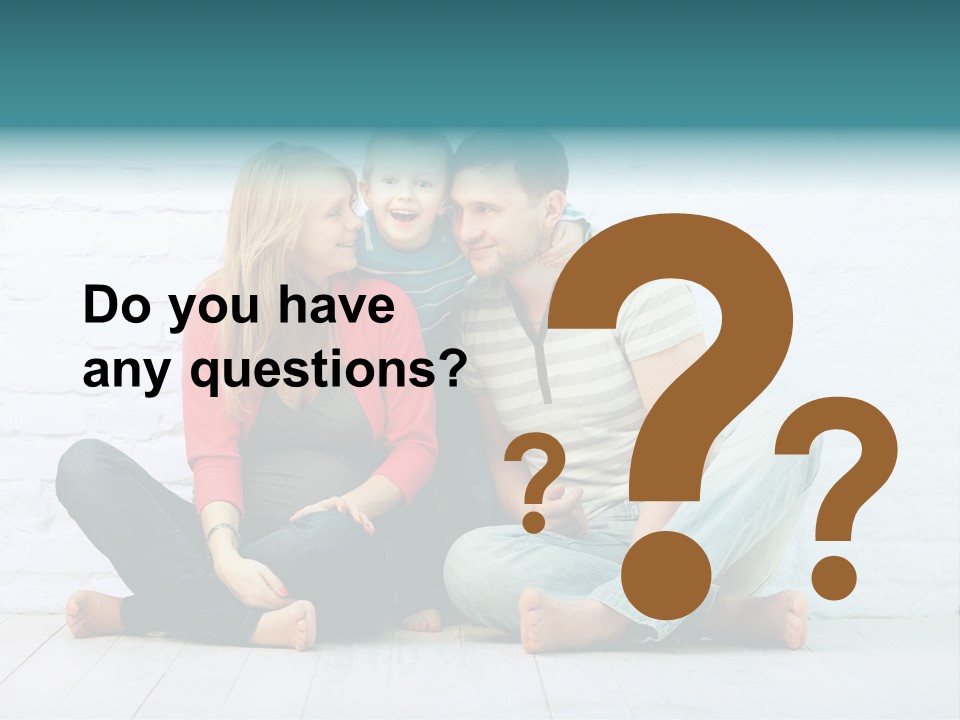 Man Husband Blond PowerPoint Template