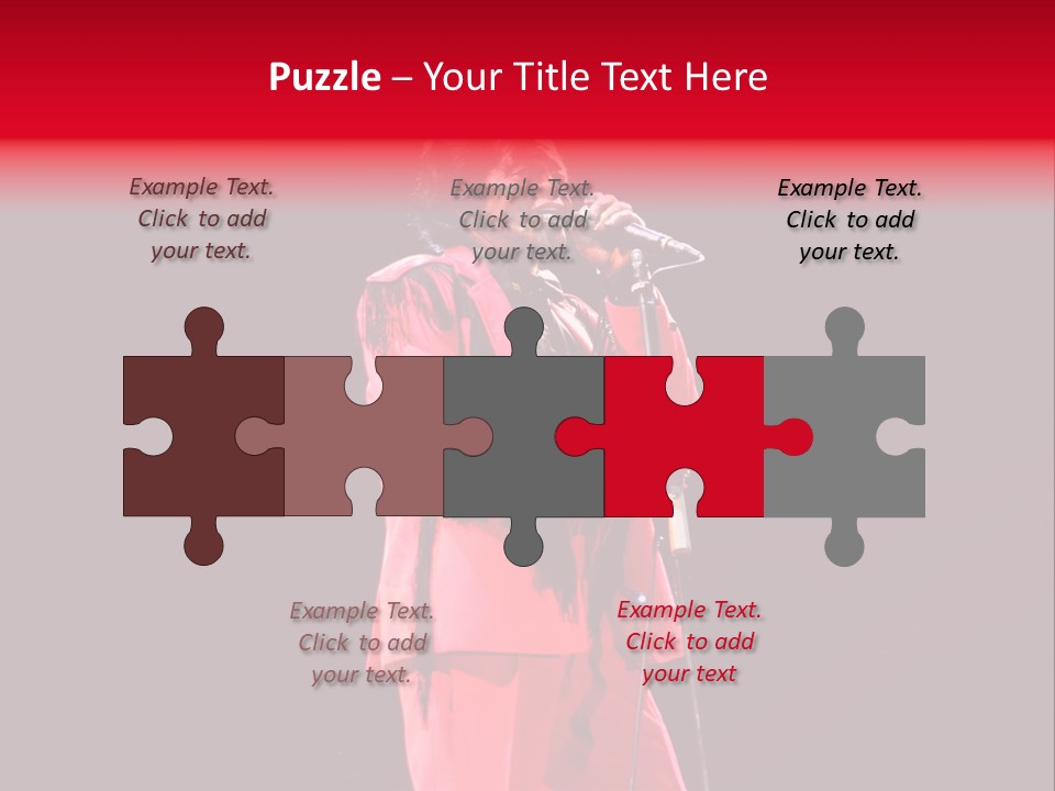 Singer Italian Music PowerPoint Template