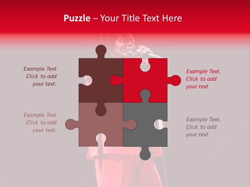 Singer Italian Music PowerPoint Template