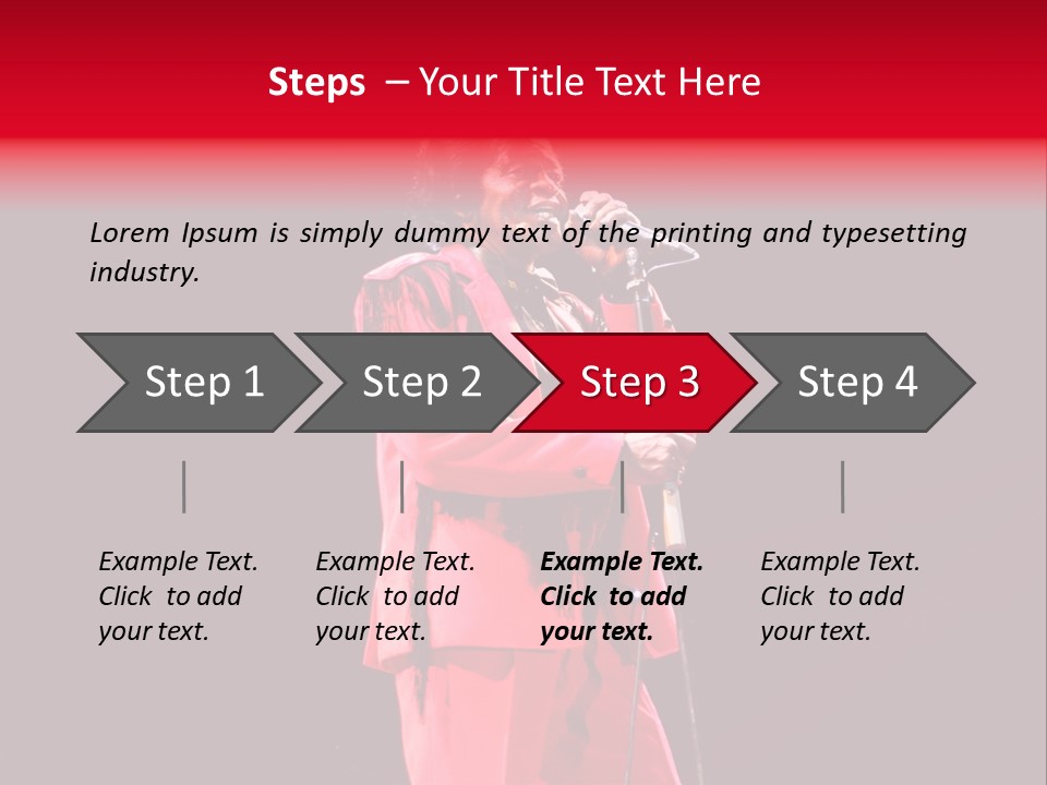 Singer Italian Music PowerPoint Template