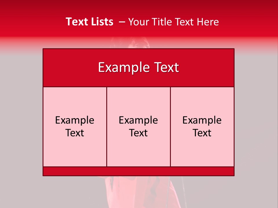 Singer Italian Music PowerPoint Template