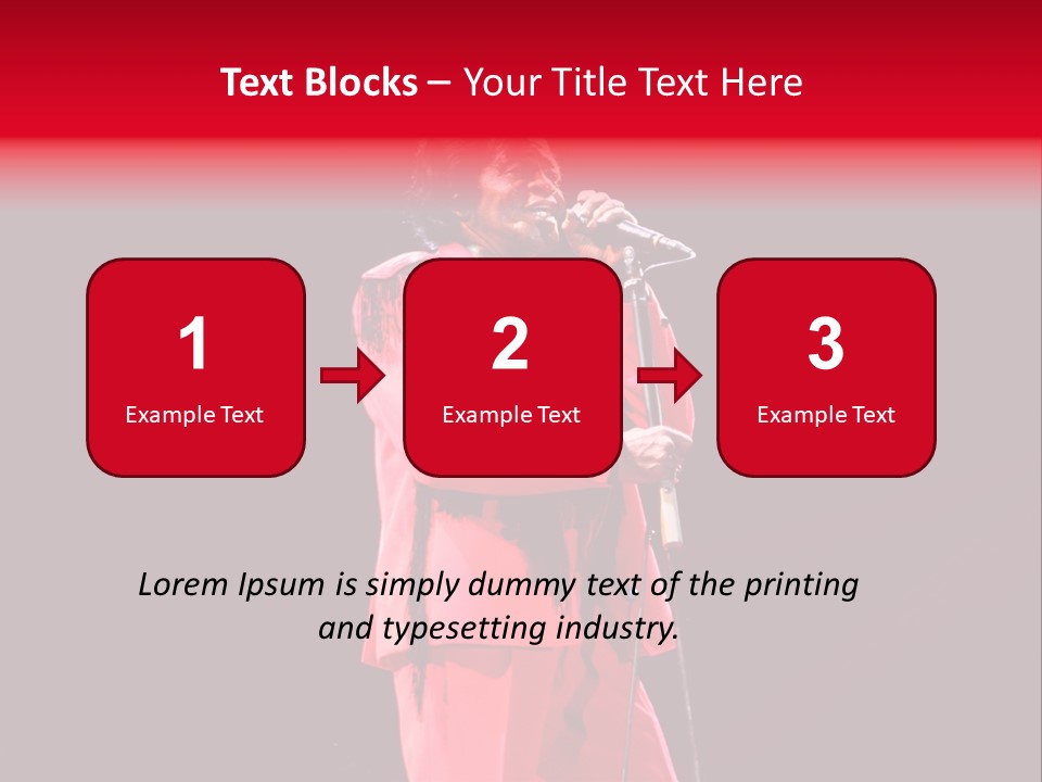 Singer Italian Music PowerPoint Template