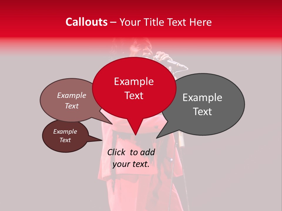 Singer Italian Music PowerPoint Template