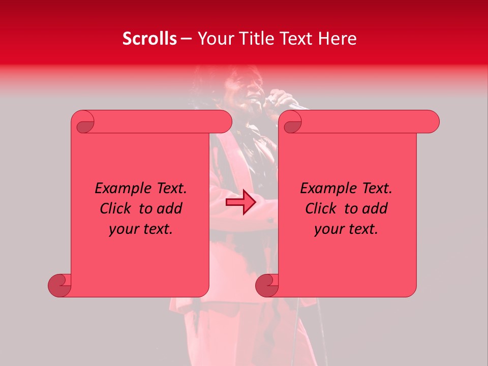 Singer Italian Music PowerPoint Template